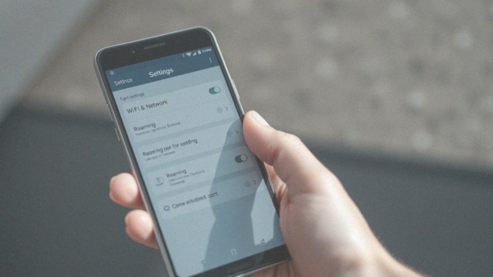 Jak skonfigurować ustawienia roamingu w systemie Android?