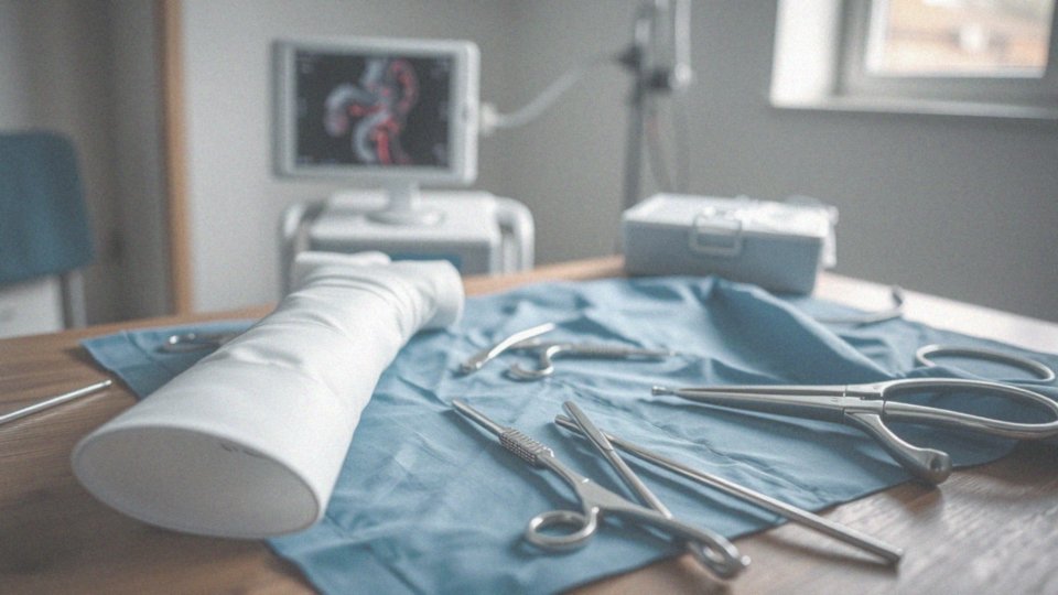 Jakie są skutki uszkodzeń naczyń krwionośnych po złamaniu kości promieniowej?