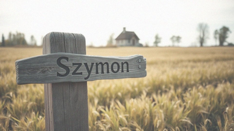 Jakie kulturowe znaczenie ma imię Szymon?