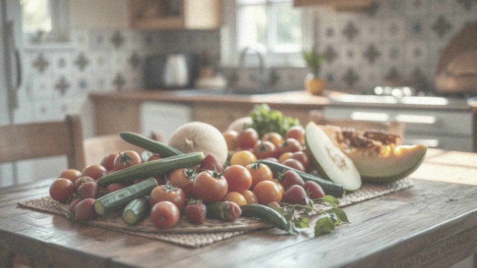 Jakie są kaloryczności niskokalorycznych warzyw i owoców?