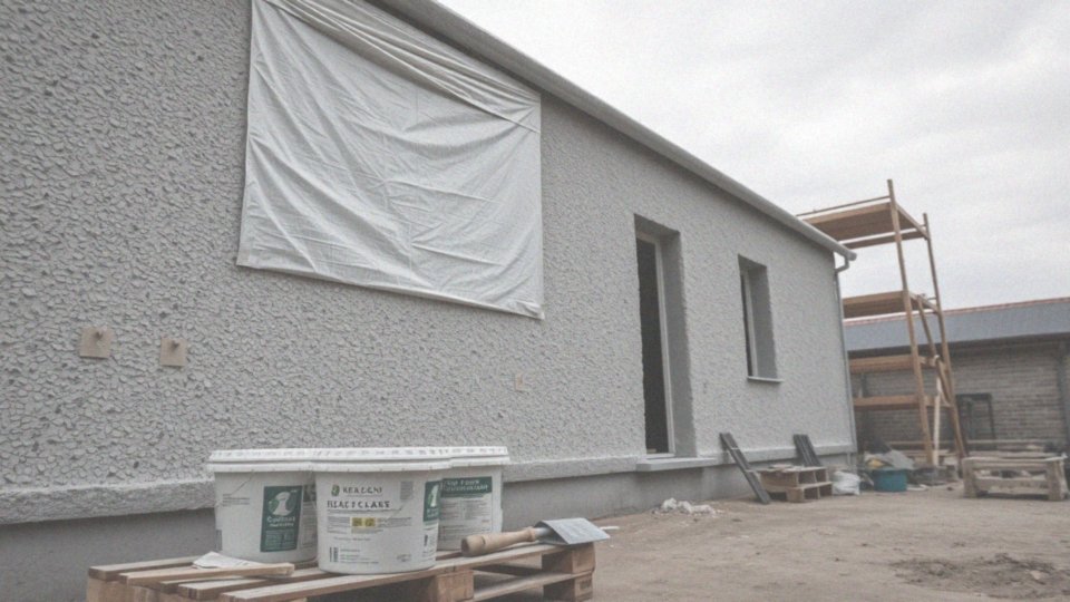 Jakie są zalecenia dotyczące aplikacji tynku mozaikowego w niekorzystnych warunkach atmosferycznych?